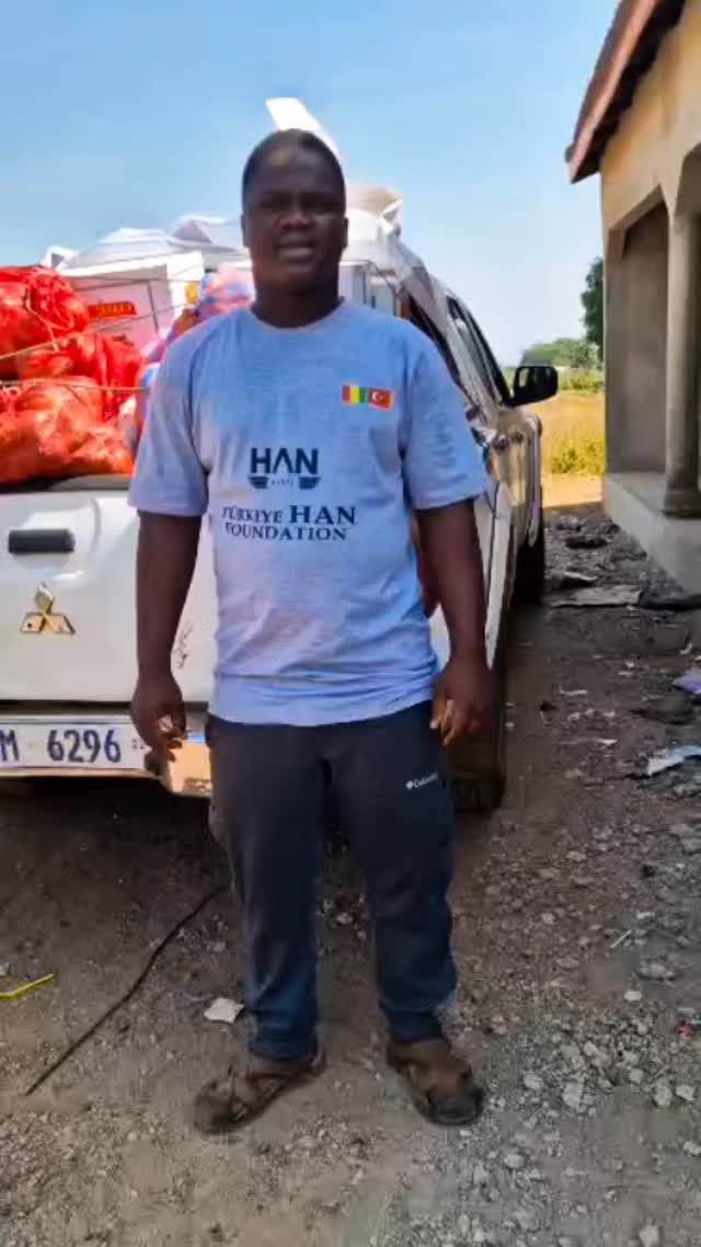 HAN Vakfı olarak Afrika Gine bölgesinde ihtiyaç sahibi kardeşlerimize gıda yardımlarımızı…